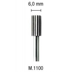 Fresa acciaio cilindrica 6,0mm - PGMM.1100