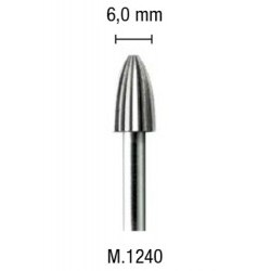 Fresa acciaio conica 6,0mm - PGMM.1240