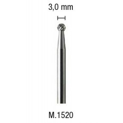 Fresa carburo tugsteno sfera 3mm - PGMM.1520