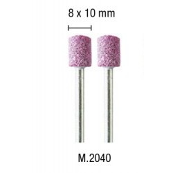 2 mole rubino cilindrica 8x10mm - PGMM.2040