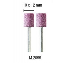 2 mole rubino cilindrica 10x12mm - PGMM.2055