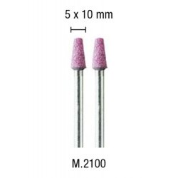 2 mole rubino conica 5x10mm - PGMM.2100
