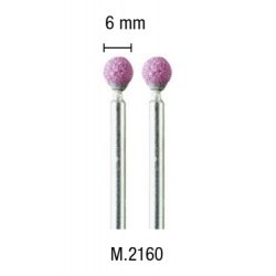 2 mole rubino sfera 6mm - PGMM.2160