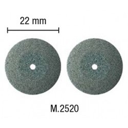 2 mole in carburo di silicio lenticolari 22mm - PGMM.2520