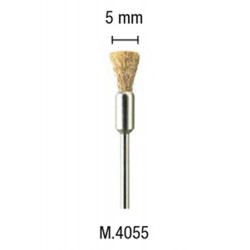 Spazzola pennello in ottone 5mm - PGMM.4055