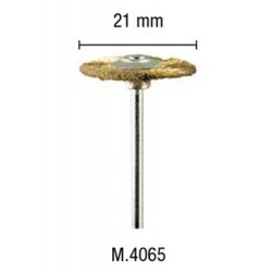 Spazzola circolare in ottone 21mm - PGMM.4065