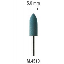 Punta ogiva in gomma blu 5mm - PGMM.4510