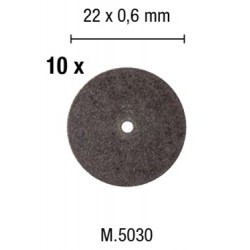 10 dischi da taglio 22x0,6mm - PGMM.5030