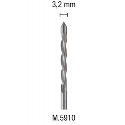Punta da taglio a spirale 3,2mm - per cartongesso - PGMM.5910