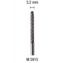 Punta da taglio a spirale 3,2mm - per piastrelle di ceramica, gesso e pannelli di cemento - PGMM.5915