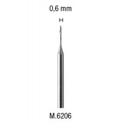 Punta HSS rinforzata 0,6mm - PGMM.6206