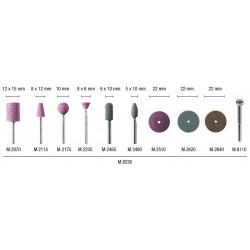 Kit 10 accessori per smerigliatura e affilatura - PGMM.8230