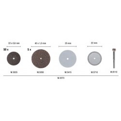 Kit 58 accessori per taglio - PGMM.8270