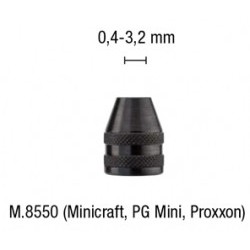 Mandrino autoserrante 0,4-3,2 mm - PGMM.8550
