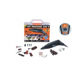 Kit trapano ad alta coppia 170 W con display digitale - PGMM.9650