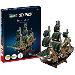 3D Puzzle Pirate Ship - REV00115