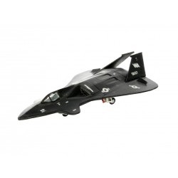 1/144 F-19 Stealth Fighter (Military Aircraft) - REV04051