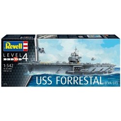 1:542 Aircraft Carrier USS Forrestal - REV05156