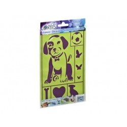 Adhesive Stencil "Dog - REV30482