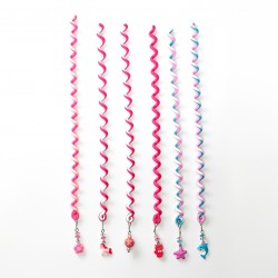 Twisteez - Pendants w/motif- 25 cm, pink - REV30806
