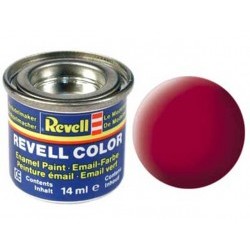carmine red mat - REV32136