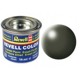 olive green silk - REV32361