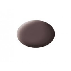 Aqua leather brown mat - REV36184