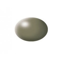 Aqua greyish green silk - REV36362