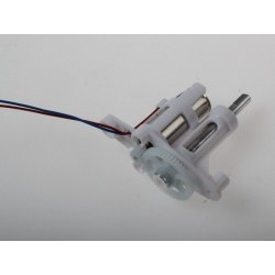 Motor, axle and gearbox for 23887 (red and blue cable) - REV43621