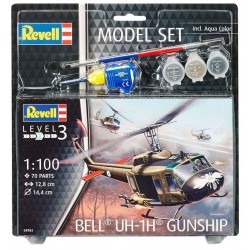 1/100 Model Set Bell UH-1H Gunship - REV64983