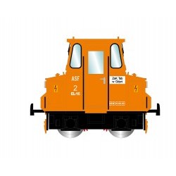PKP, ASF shunting loco, orange livery, period IV - RIVHR2785