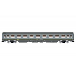 FS, set due Carrozze tipo Z 2Ã¸ classe, differente numero di servizio, livrea avorio/grigio, period IV-V - RIVHR4281