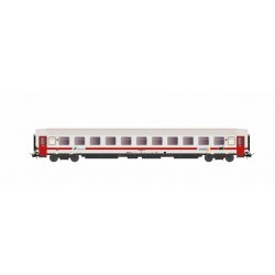 FS, 2-unit pack passenger coaches type UIC-Z renovated (progetto 901/300) in "Intercity Sun"-livery, contains two 2nd class coaches, period VI - RIVHR4284