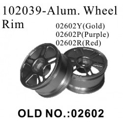 Alum. Wheel rim - RKO102039