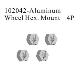 Aluminum Wheel Hexagon Mount (CODICE ALTERNATIVO: 02134) - RKO102042