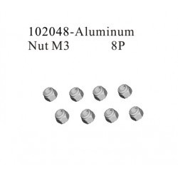 Aluminum Nut M3 - RKO102048