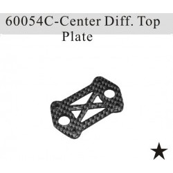 Center Diff.Top Plate(Carbon Fibre Color) - RKO60054C