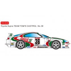 Toyota Supra TEAM TOM'S - CASTROL # 36 - RVSRS0028
