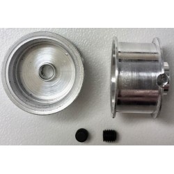 Porsche 911 GT2 - rear Aluminum wheels + M3 screws (x2) - RVSRS109