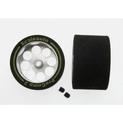 ProComp-2 3mm. Axle wheel: Ext. Diam:27.5mm. Width:18mm. HUB diam: 21mm. - SCASC-2623P