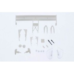 Radical SR-9 clear parts and detail pieces - SCASC-3601B