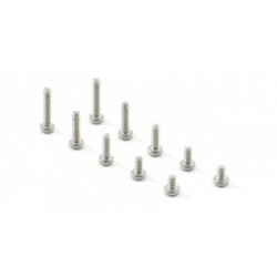 Steel allen screw Sets M2x3,4,6,8,10mm mix sets - SCASC-5125