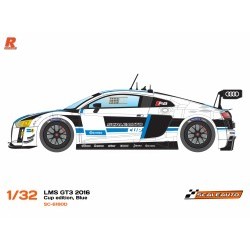 LM GT3 cup 2017 white/blue - SCASC-6180B