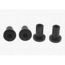 Suspension mounts 5mm. aluminum -black- - SCASC-8126D