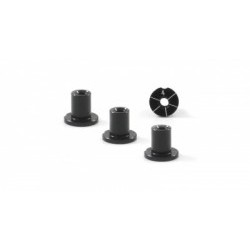 Eccentric Suspension mounts 4mm. Aluminum - SCASC-8145C