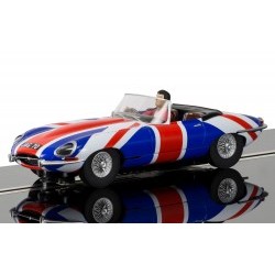 Jaguar E-Type Union Jack - NEW TOOLING  - SCTC3878