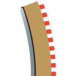 Bordo interno 22,5Ã¸ Raggio 4 - 4pz (per C8235) - SCTC8282