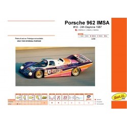 Porsche 962C IMSA Gr.C n.10 24h Daytona 1987 - SITCA25D