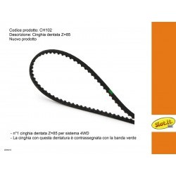 Cinghia dentata Z=85 per sistema 4WD - SITCH102