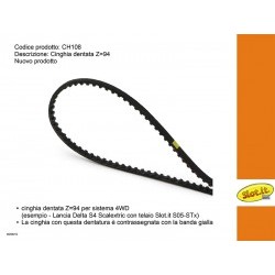 Cinghia dentata Z=94 per sistema 4WD - SITCH108